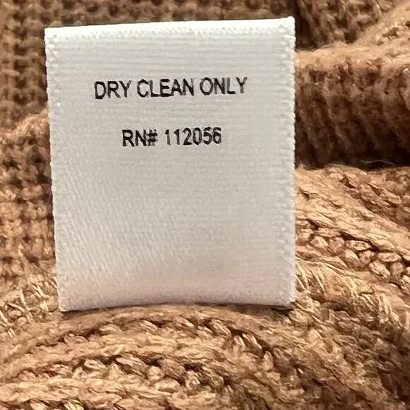 ZENANA‎ Wide Leg Lounge Pants Womens Sz S Deep Camel Waffle Knit Pull On Comfort - Picture 10 of 13